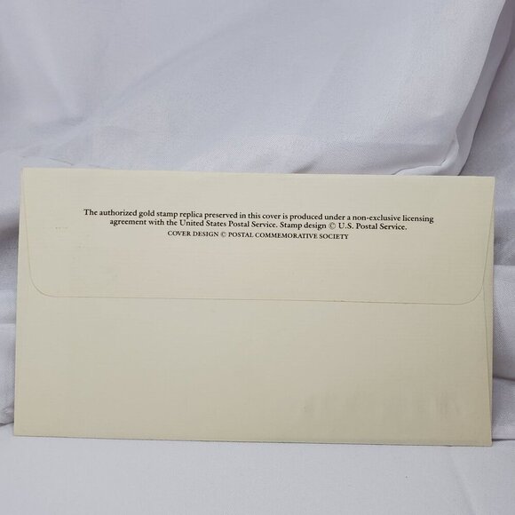 22kt Gold Stamp Replica Smithsonian Institution 150th Anniversary - Picture 6 of 9